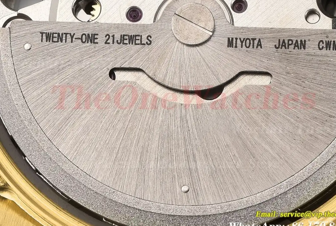 28mm YG Datejust Dia Silver MY8215 GDF Jub YG 0427